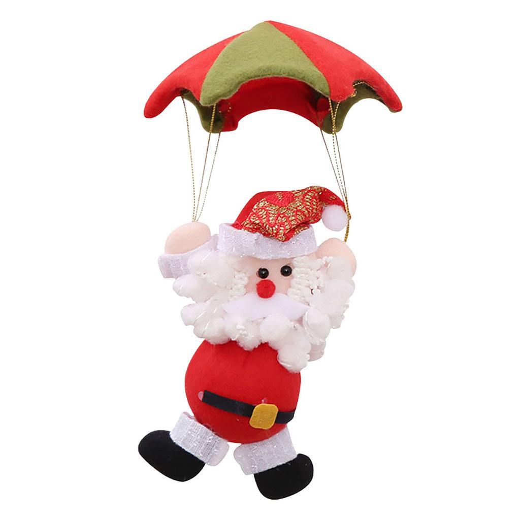 Рождественский парашют Санта-Клаус Снеговик Подвески Сцена Украшение Подвеска