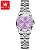 Women Quartz Watch Small Dial Stainless Steel Ladies Wristwatch For Woman Waterproof Date Display Female Clock