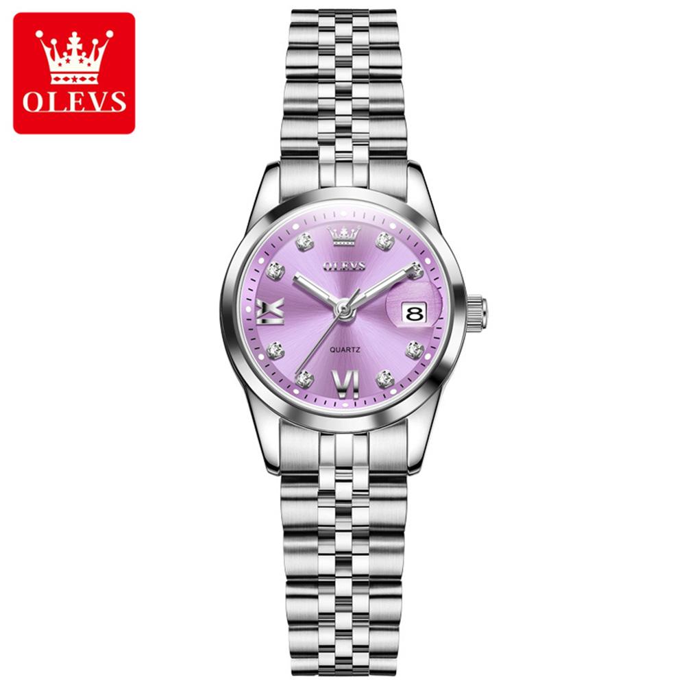 Women Quartz Watch Small Dial Stainless Steel Ladies Wristwatch For Woman Waterproof Date Display Female Clock