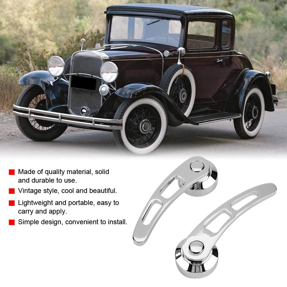 2PCS 4 1 4  Car Auto Vintage Door Handle Set Car Accessory for Chevrolet  Older Models