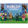 Виниловый фон для фотосессии в тематике игры Roblox, фон для фото на день рождения детей, мальчиков, Декорация, Реквизит для вечеринки, Товар для вечеринки, Ткань