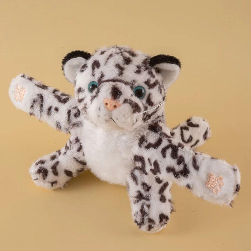 Rabbit Leopard Animal Slapping Wristband Forest Animal Plush Hand Ring  Children Game Props