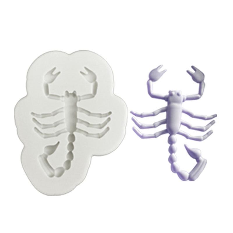 Flexible Silicone Insect Mold Set Halloween Party Supplies Crafting Tools Lightweight Reusable Ornament Mould