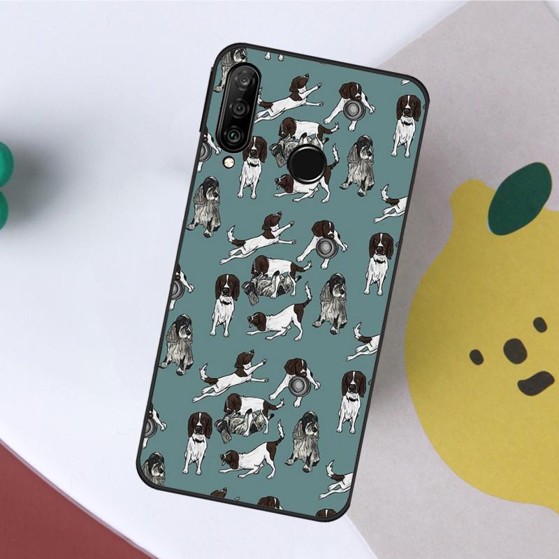 Cartoon Cocker Spaniel For Huawei Nova 12s 12i 11i 8i Y73 Y72 Y61 Y91 Y90 Y70 Y60 9 10 SE P30 P40 Lite P60 Pro Case