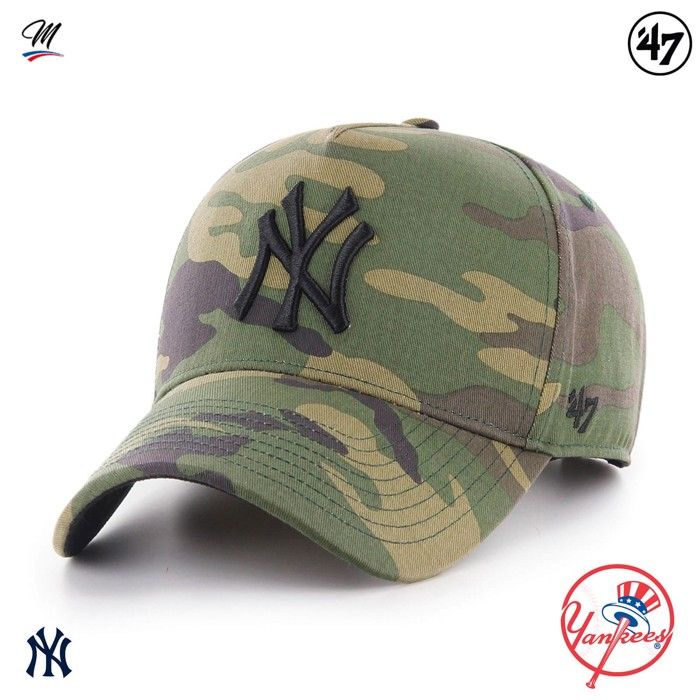 Casquette - 47 Brand - New York Yankees - Ajustable - 100% coton - Décontractée