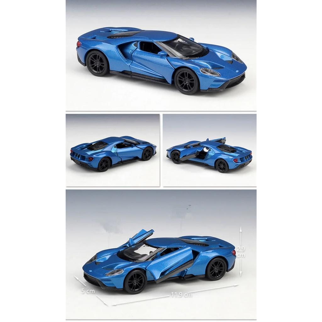 Welly 1/36 Ford GT 2017 Сплав Модель Спортивного Автомобиля Литые Металлические Классические Гоночные Автомобили Модель Автомобиля Симуляция Коллекция Детские Подарки