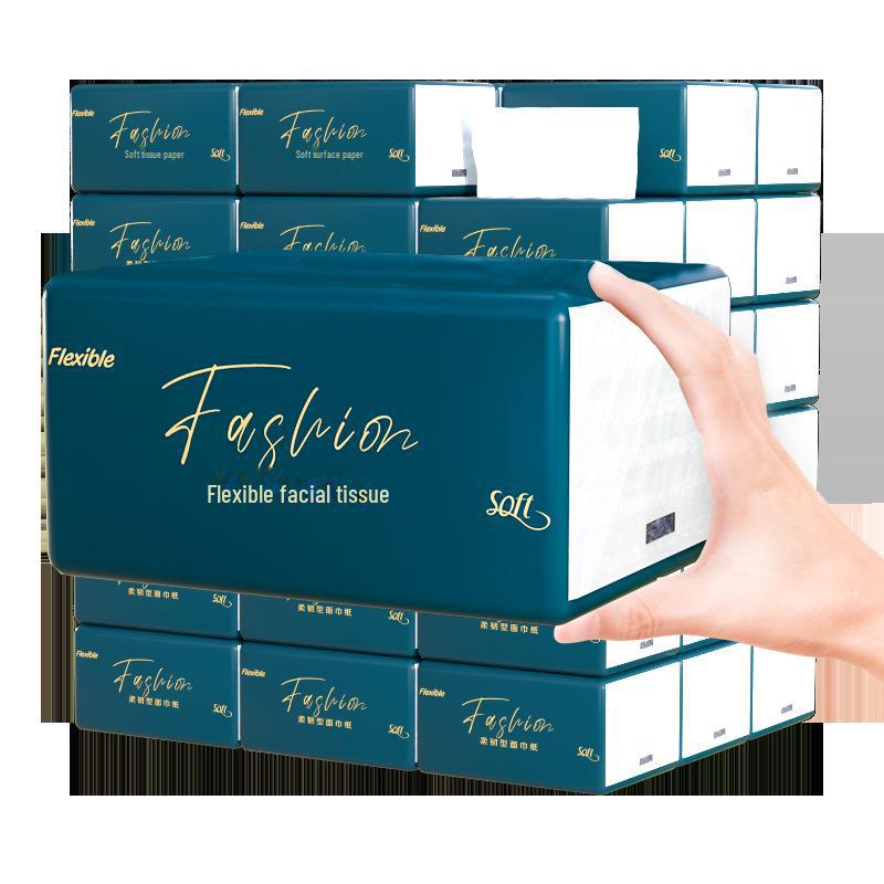 Упаковка из 30 бумажных салфеток для дома, доступные большие упаковки от производителей туалетной бумаги.