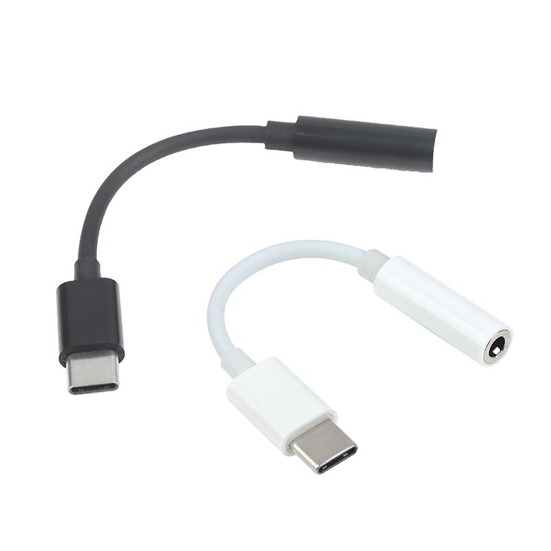 Адаптер для наушников с разъемом Aux от Type-C до 3,5 мм, аудиоразветвитель, конвертер для наушников