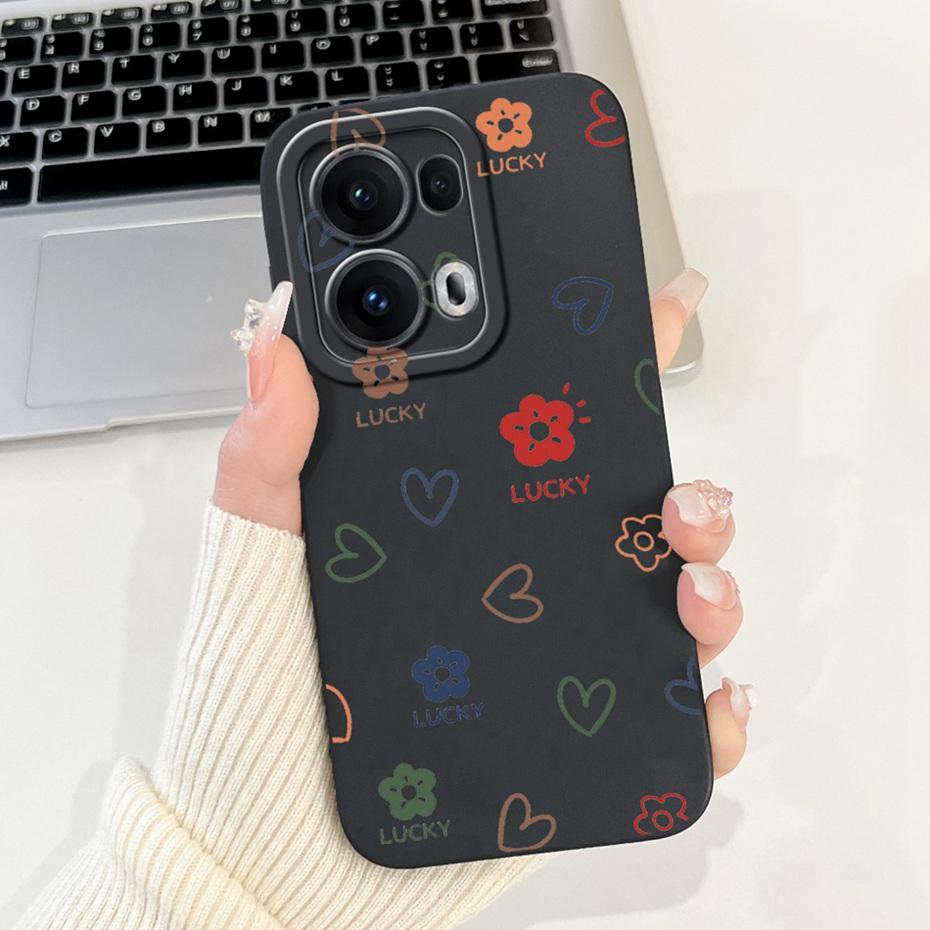 Милый Мультяшный Чехол Для Телефона Для OPPO Reno13 Pro / Reno13 / Reno13 F 4G 5G Мягкий Силиконовый Защитный Чехол Для Oppo Reno 13 13F 13Pro