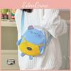 Kids Cartoon Adorable Crossbody Bag Featuring Stylish Color Blocking For Boys And Girls