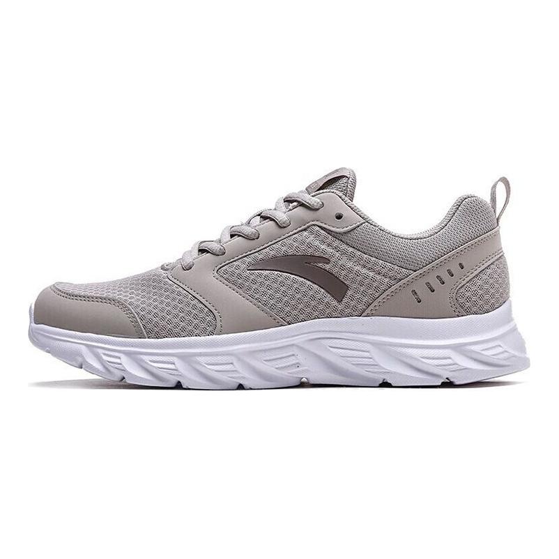 Anta Кроссовки Running Series Low-Top для бега, мужские кроссовки, серые, белые, 91915581-4