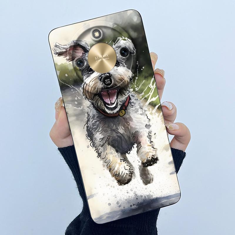 Чехол для Honor X9d 5G MTN-NX1 Модный Минимализм Масляная Живопись Цветочный Силиконовый Мягкий Чехол для Телефона Новый Дизайн Ударопрочная Задняя Крышка