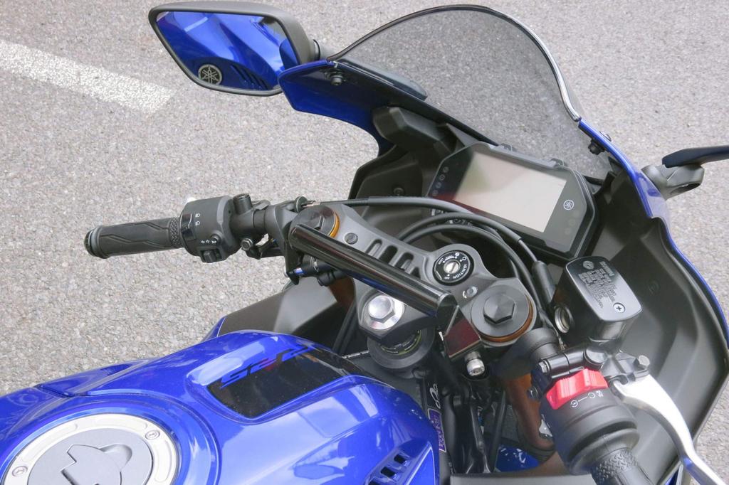 Запчасти для велосипеда Kijima Stay Handle Mount Bar стальной черный YZF-R25('19-/RG43J) 22,2мм 204-0655