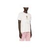 Polo Ralph Lauren SS24 Bear Print Футболка свободного кроя с круглым вырезом для мужчин, белые 710854497-037