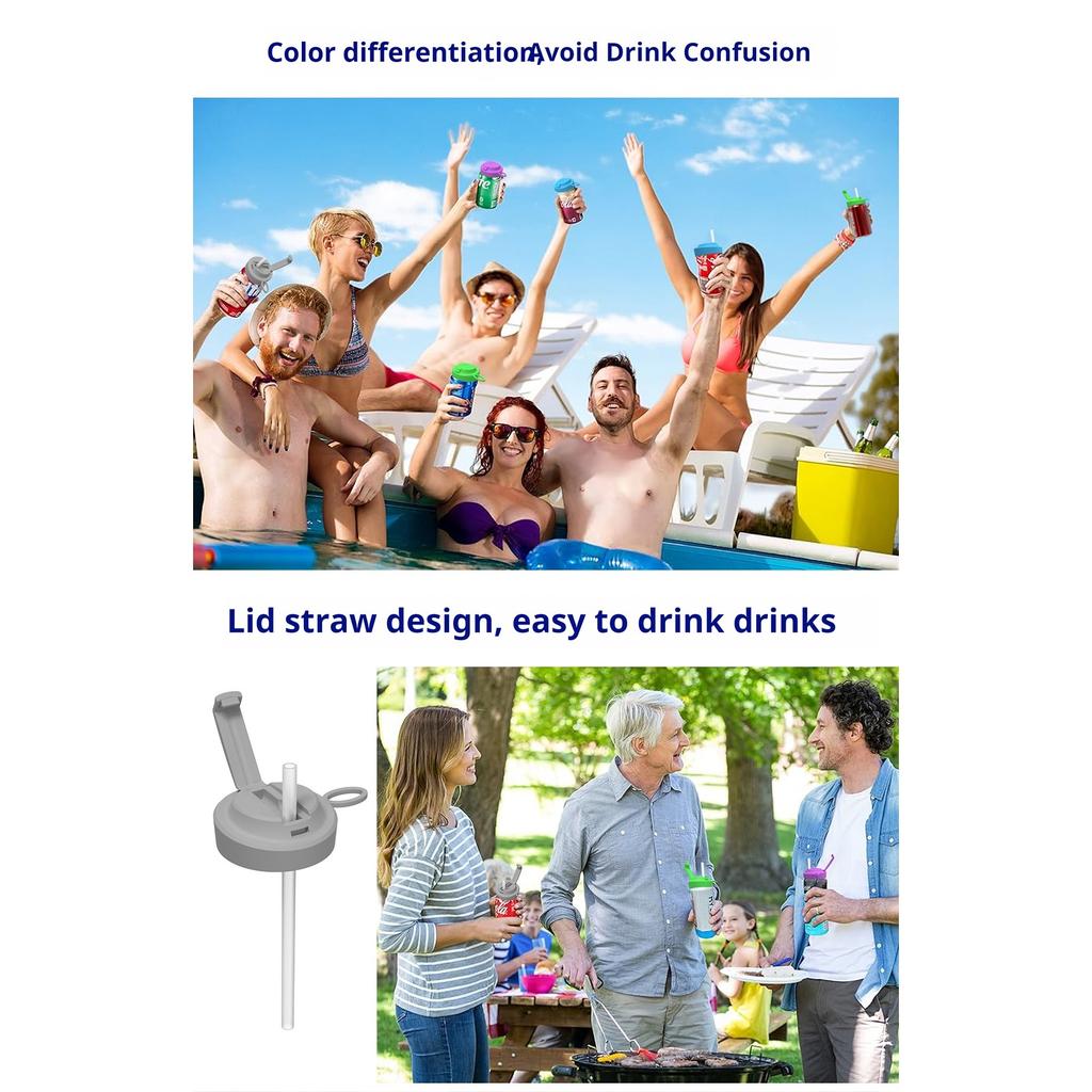 Крышка для банки с соломинкой Крышка для банки с соломинкой Силиконовая крышка для банки Крышка для банки с соком