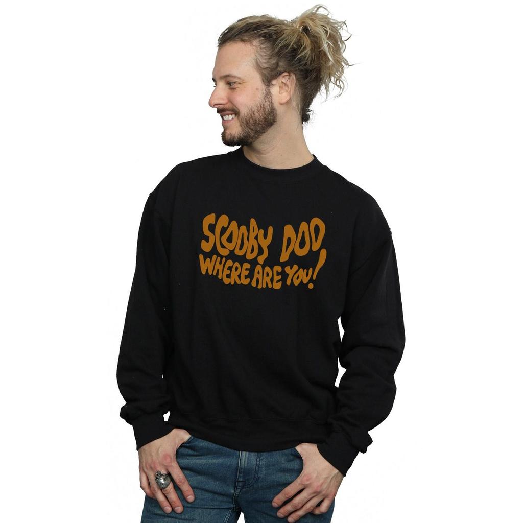 Scooby Doo Mens Where Are You Spooky Sweatshirt