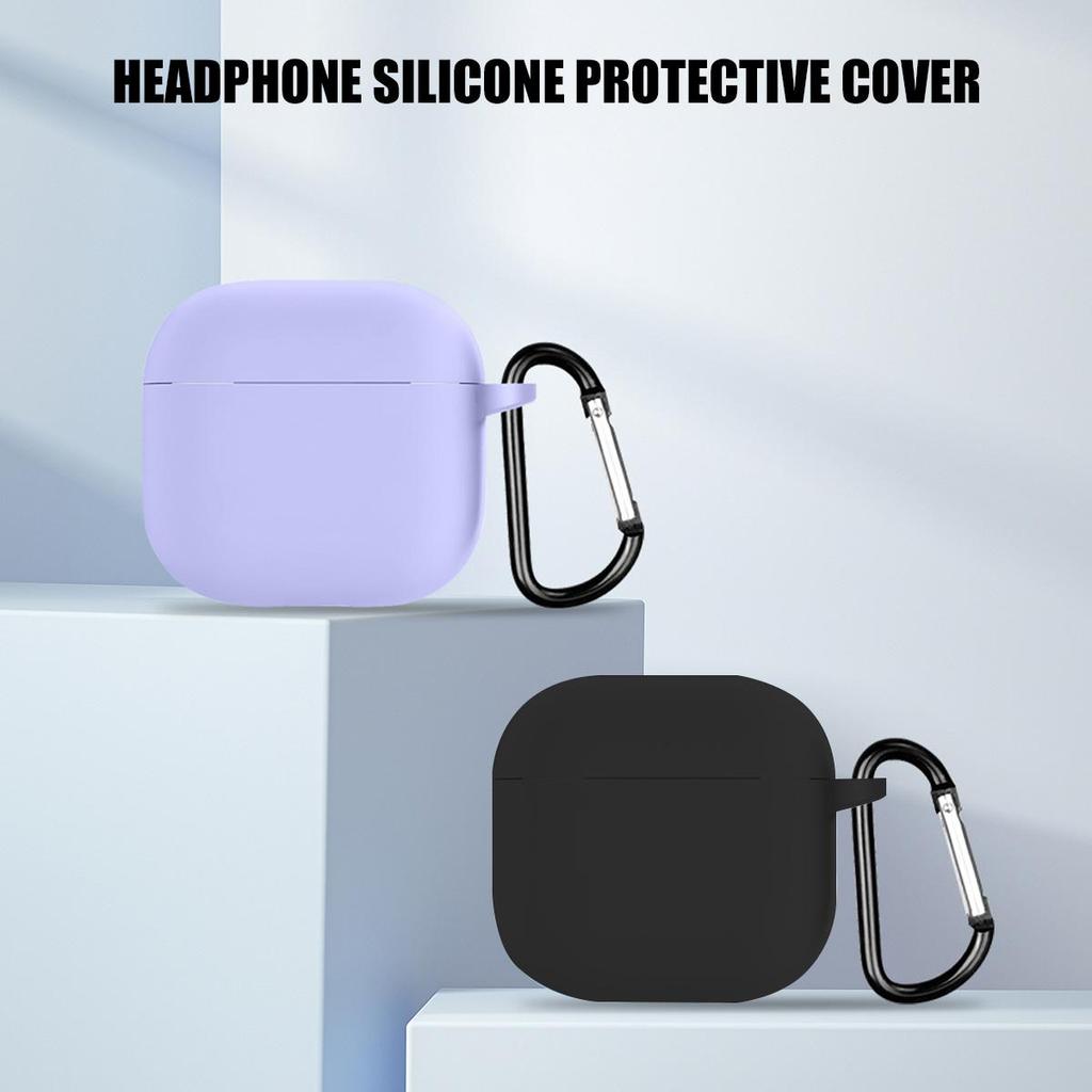 Для Airpods 4 защитный чехол силиконовый беспроводные наушники матовый Macaron сплошной цвет TPU окрашенный защитный чехол Air Pods 4