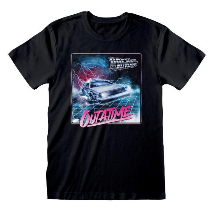Back To The Future Unisex Adult Outa Time T-Shirt