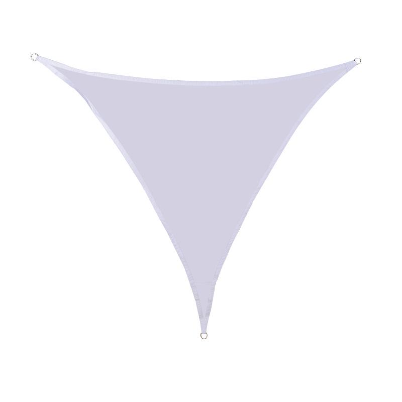 3x3x3 м водонепроницаемый устойчивый к УФ-излучению треугольный солнцезащитный парус для сада, бассейна или двора