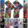 Чехол для телефона Мстители Marvel Халк Железный Человек-Паук для Samsung Galaxy S22 S21 S20 FE Ultra Plus A35 A36 A55 A37 A33 A34 A57