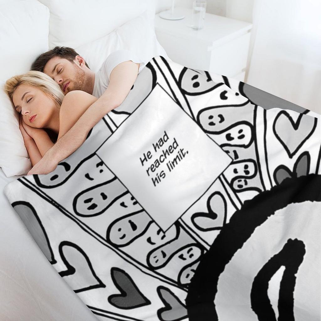 Плед Punpun Oyasumi для декоративного дивана Фланелевые одеяла для детей Походные одеяла