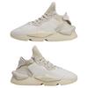 Y-3 Kaiwa Leather Comfortable Retro Mid-Top Lifestyle Sneakers Unisex Sneakers Beige JQ2454