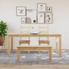 Dining Table PANAMA 180x90x75 cm Solid Pine Wood