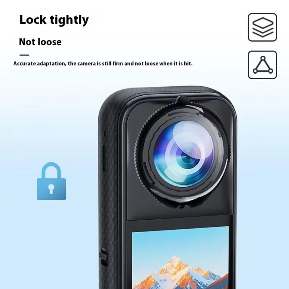 Защитная крышка объектива с защитой от царапин для панорамной камеры Insta360 X5