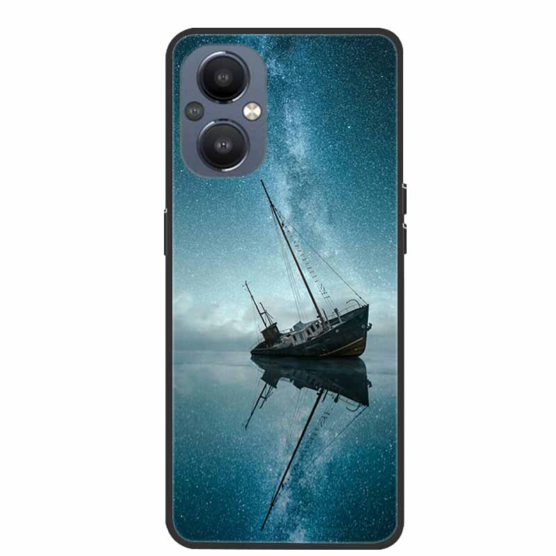 Для Oppo Reno8 Lite Чехол Роскошный Мягкий Силикон ТПУ Задняя Крышка Телефона Funda для Oppo Reno7 Lite Reno 8 Lite Защитный Чехол CPH2343 Coque