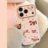Милый Розовый Пони Чехол для Телефона для IPhone 16, IPhone 17 Pro Max и IPhone 14 с Цепочкой
