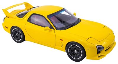 POLAR MASTER MODELS Масштаб 1/18 Mazda RX7 Желтый Speed Готовое изделие PLM22-002-1