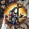 Винтажная металлическая табличка Рыцарь-Тамплиер Крест Крестоносца Декор для дома Настенное Искусство