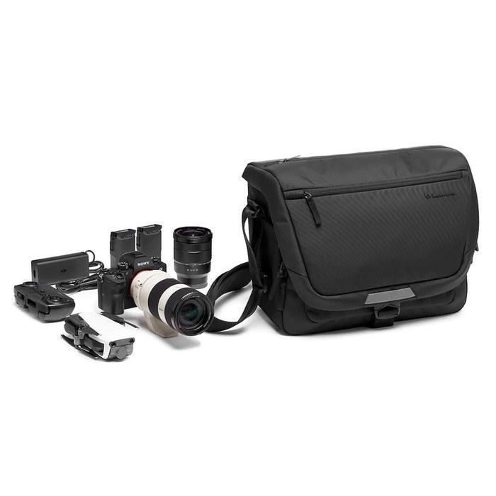 Manfrotto Advanced Messenger M III Сумка-слинг для камеры - Черная (28 см x 19,5 см x 39 см)