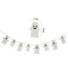 Happy Halloween Ghost Banner Flag Door Hanging Ornaments Party Bunting Decorations Home Indoor