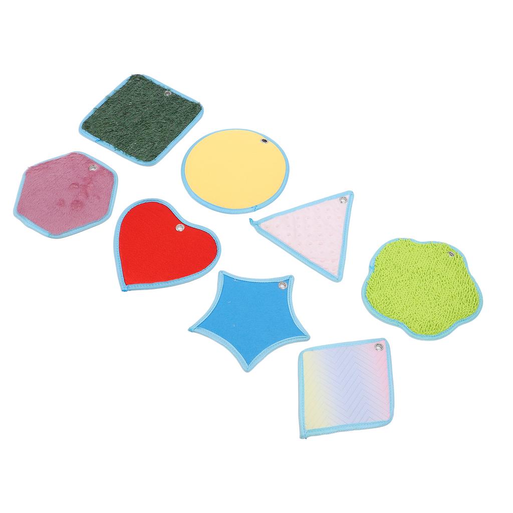 8 Set Sensory Mats for Autistic Children Assorted Textured Activity Relax Calming Toys Sensory Floor