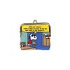 Stationery Snoopy Goods Mini Pouch with Clasp and Tatami S2337568 Sun-Star Embroidery, Book,