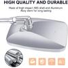 Universal Motorcycle Mirrors - M10 Chrome Rectangle Handlebar Rearview Mirrors Compatible With Honda Shadow MSX125 Kawasaki Vulcan Z900 Suzuki SV650