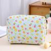 Fashion Fruit Print Cosmetic Bag Women Make Up Bag Portable Travel Cosmetic Organizer Female Makeup Pouch Case Toiletries Bag