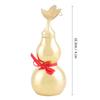 Open Cover Feng Shui Gourd Smooth Surface Hu Lu Statue Statues Wu Lou Gourd  Home Decoration