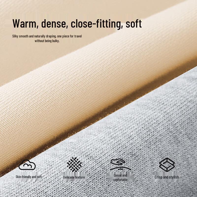 MINISO Men's Autumn Half-Zip Hooded Pullover