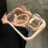 Luxury Magsafe Transparent Phone Case For iPhone 15 12 13 14 11 16 Pro Max Plus Magnetic Kickstand Stand Shockproof Back Cover