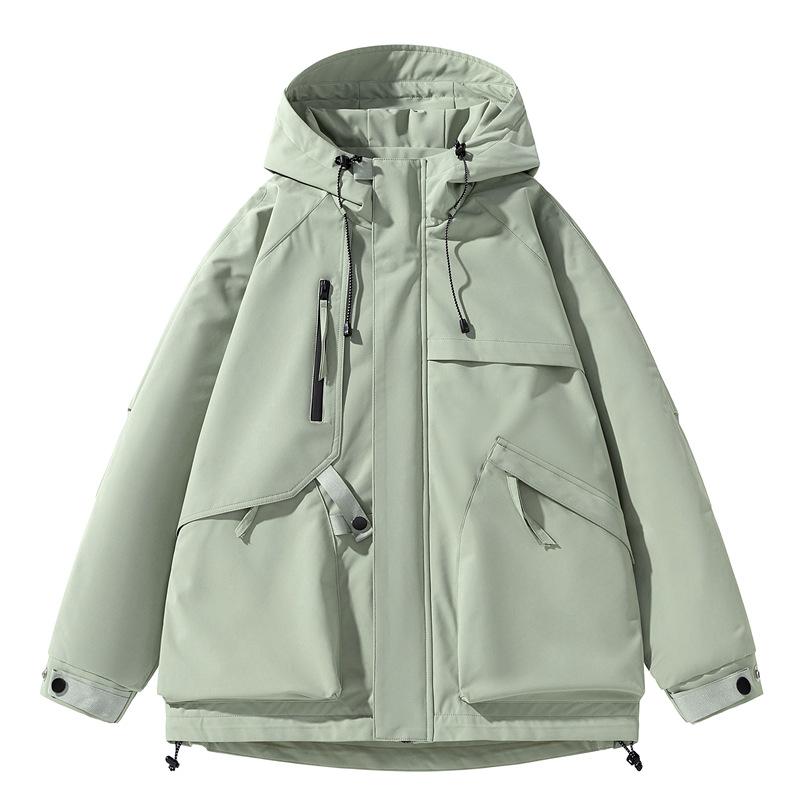 Hooded Autumn and Winter New Men's Korean Version of Casual Youth Outdoor Jacket