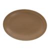Столовая посуда East Oval Plate Dot Oval Plate 24 см фарфор Mocha
