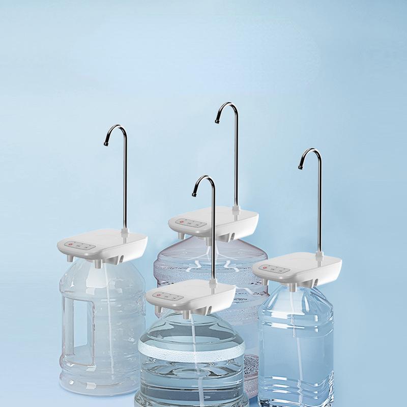 Электрический диспенсер для воды, перезаряжаемый через USB, портативный электрический автоматический водяной насос, ведро, диспенсер для бутылок, автоматический для кухни