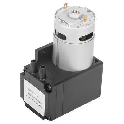 Миниатюрный безмасляный вакуумный насос DC12V 12W ?Расход 80 кПа 12 л/мин для газа