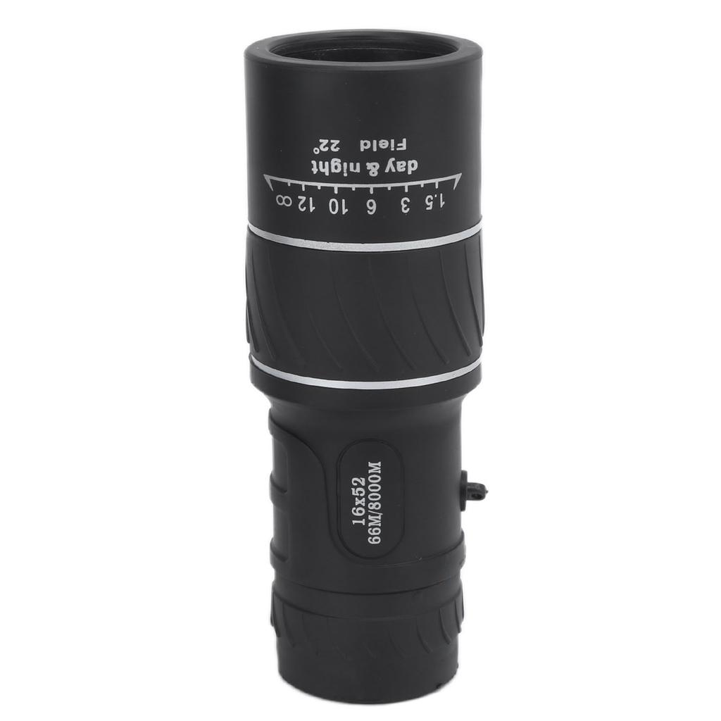 16x52 Monocular Dual Focus Optics Zoom Telescope High Power Monoculars for Bird Watching Hunting