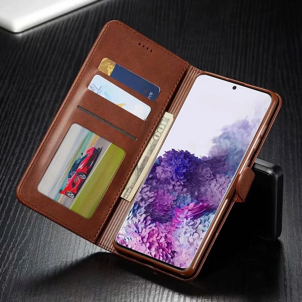 Vintage Leather Wallet Case for Samsung Galaxy A52 A72 A51 A71 A10 A20e A30 A40 A50 A70 A80 A90 A21 Flip Cover Card Slots Holder