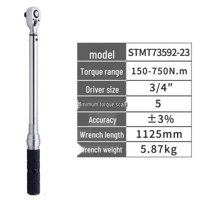 Динамометрический ключ Stanley 3/4" с двойной шкалой