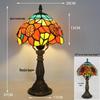 Tiffany Vintage Stained Glass Table Lamp for Bedside or Cafe