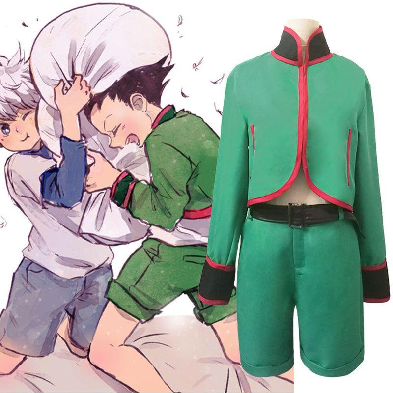 Jujuyuan Cos Hunter X Hunter Gon Freecss Cosplay Costume Anime Game Outfit